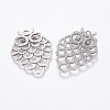 Owl Alloy Pendant Rhinestone Settings LS-X-EA11877Y-NF-2