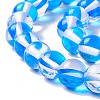 Synthetic Moonstone Beads Strands G-E573-02B-05-4