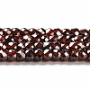 Cubic Zirconia Bead Strands ZIRC-G001-01B-1