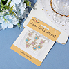 8Pcs 2 Colors Brass Micro Pave Cubic Zirconia Pendants KK-BBC0019-71-5