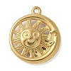 304 Stainless Steel Pendants LS-STAS-L277-02A-G-1