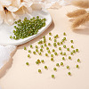 Picasso Baking Paint Glass Seed Beads SEED-TA0001-62E-4