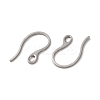 304 Stainless Steel Earring Hooks STAS-E192-11P-2