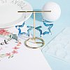 6Pcs DIY Geometry Earrings Silicone Resin Casting Molds DIY-CD0001-27-7
