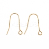 Ion Plating(IP)  316 Stainless Steel Earring Hooks X-STAS-C059-10G-1