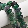 Natural Dragon Veins Agate Beads Strands G-K392-A02-1