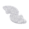 Transparent Acrylic Pendants TACR-A004-07A-02-3