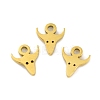 Ion Plating(IP) 304 Stainless Steel Charms STAS-D051-53G-2