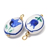 Handmade Porcelain Pendants PR-CBA8966-08G-3
