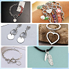 1200Pcs 3 Styles 304 Stainless Steel Open Jump Rings STAS-SP0001-67-5