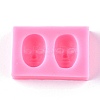 Comedy and Tragedy Masks Food Grade Silicone Molds DIY-L045-001-2