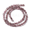 Natural Lepidolite/Purple Mica Stone Beads Strands G-H343-A01-01-3