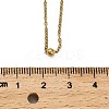 304 Stainless Steel Satellite Chain Necklaces for Women Men LS-NJEW-Q028-12G-3