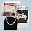 4Pcs 4 Styles Zinc Alloy and ABS Pearl Chains FIND-CJ0004-48-7