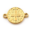 Religion 304 Stainless Steel Connector Charms X-STAS-L270-09G-2