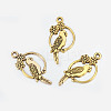 Alloy Tropical Parrot Pendants LS-EA10187Y-1
