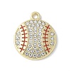 Alloy Enamel Pendants PALLOY-R153-01G-04-1