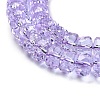 Transparent Glass Beads Strands EGLA-K071-05A-3