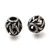 304 Stainless Steel European Beads STAS-D191-09A-AS-1