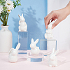 5Pcs 5 Style Porcelain Display Decoration AJEW-GL0002-01-3