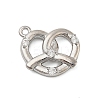 Brass Micro Pave Cubic Zirconia Pendants LS-KK-I380-07P-1