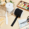 20 Yards 2 Colors Flat Nylon Elastic Cords OCOR-FG0002-40-5