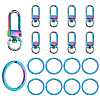10Pcs Zinc Alloy Swivel Clasps FIND-PH0027-09-1