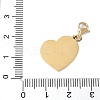 304 Stainless Steel Heart with Mother and Son Pendant Decoration STAS-S165-16G-3