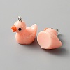 Opaque Resin Pendants LS-RESI-WH0029-12P-05-2