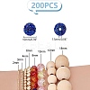 200Pcs Pave Disco Ball Beads RB-PH0001-41C-2
