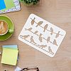 Large Plastic Reusable Drawing Painting Stencils Templates DIY-WH0202-187-3