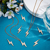 Rack Plating Brass Micro Pave Cubic Zirconia Pendants KK-BBC0017-92A-3
