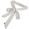Polka Dot Pattern Polyester Long Silk Scarf for Women Girls AJEW-WH20042-79A-6