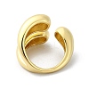 Rack Plating Brass Open Cuff Rings RJEW-C076-01G-3