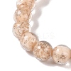 Handmade Gold Sand Lampwork Beads X-LAMP-Z009-01J-4