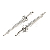 Tibetan Style Alloy Big Pendants FIND-G078-32C-AS-2