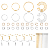 Ring & Bar Drop Earring DIY Making Kit DIY-UN0002-99-1