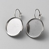 304 Stainless Steel Hoop Earring Findings STAS-WH0001-17D-P-1