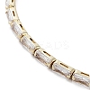 Real 18K Gold Plated Brass Cuff Bangles BJEW-D039-36G-03-2