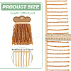 1 Yard Glass Beaded Tassel Ribbon OCOR-BC0007-52A-2