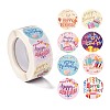 Birthday Themed Pattern Self-Adhesive Stickers DIY-E023-08B-1