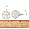 304 Stainless Steel Dangle Earrings EJEW-R015-01P-01-5