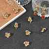SHEGRACE Brass Stud Earring Findings XGRQ64841-869G-4