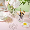 4Pcs 2 Colors Stainless Steel Flower Arrangement Insert Lids FIND-GA0003-95-5