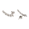 Non-Tarnish 304 Stainless Steel Stud Earrings EJEW-H095-02P-2