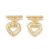 Brass Toggle Clasps KK-Q764-05G-1
