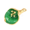 304 Stainless Steel Enamel Pendants STAS-G388-02G-03-2
