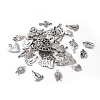 Tibetan Style Metal Charm Pendants for DIY Jewelry Making and Crafting TIBEB-R010-1