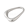 304 Stainless Steel Pendants STAS-V012-02P-2