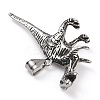 304 Stainless Steel Big Pendants STAS-A083-17AS-3